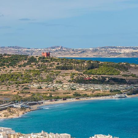 Clifftop Modern Apartment Mellieħa Kültér fotó