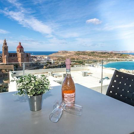 Clifftop Modern Apartment Mellieħa Kültér fotó