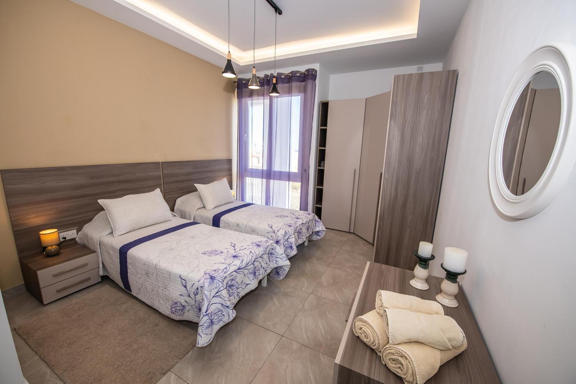 Clifftop Modern Apartment Mellieħa Kültér fotó