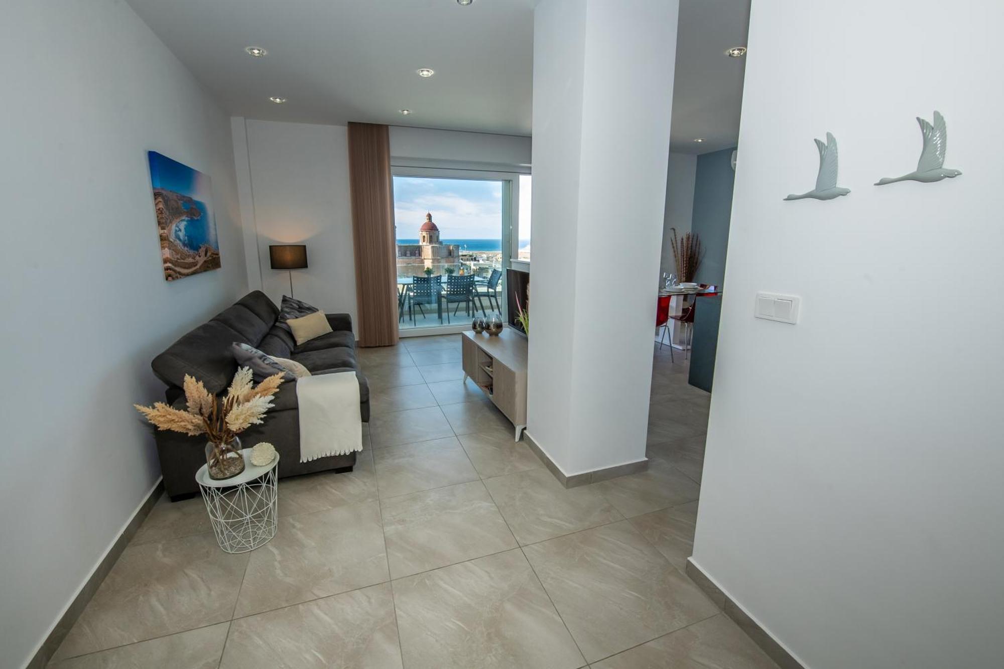 Clifftop Modern Apartment Mellieħa Kültér fotó