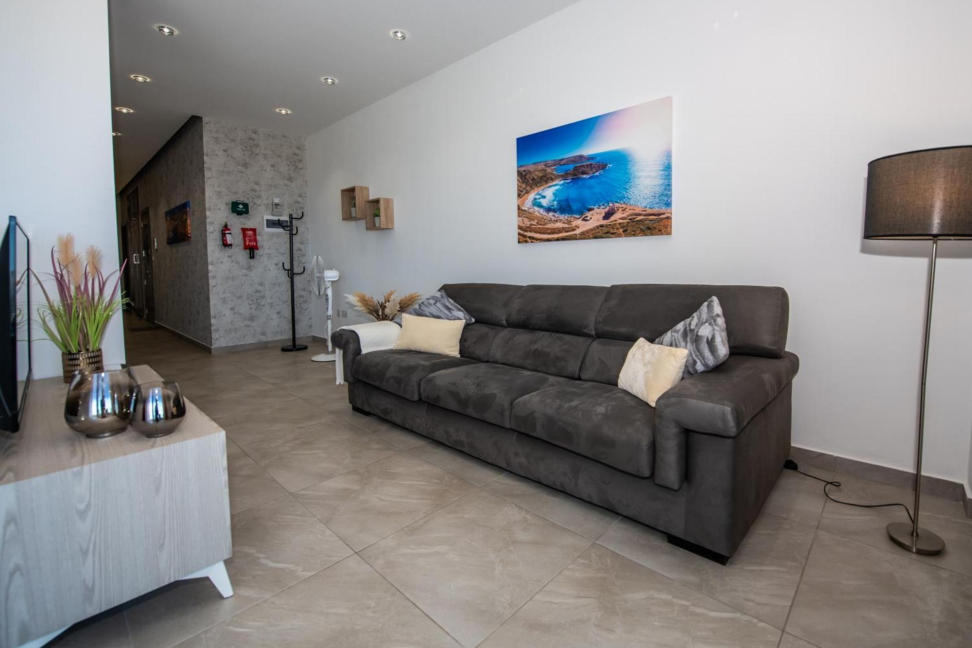 Clifftop Modern Apartment Mellieħa Kültér fotó